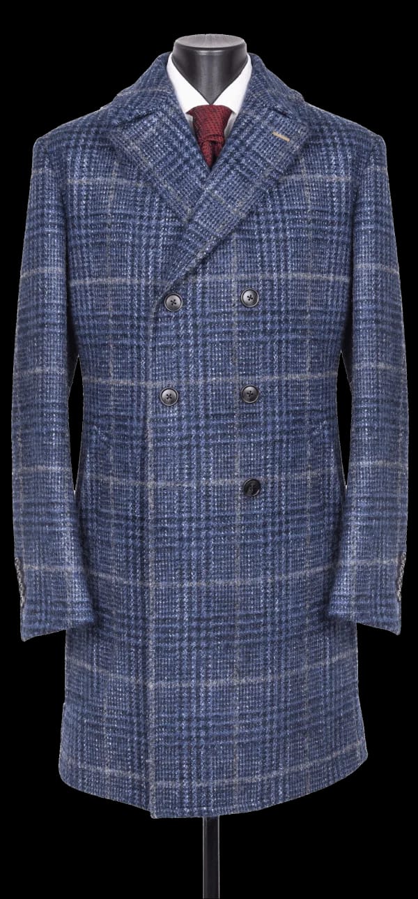 Мужское пальто, сшитое на заказ по индивидуальным меркам в Gent’s Atelier
