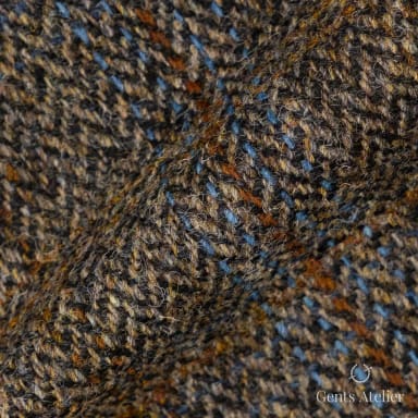 Драпировка ткани Harris Tweed LB000992 крупным планом