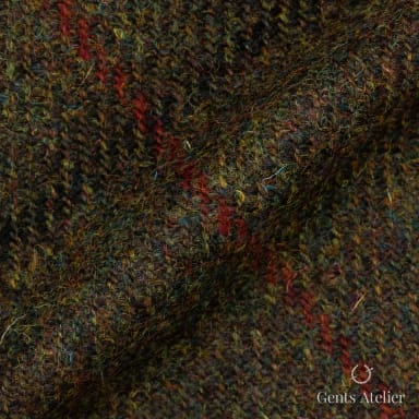 Драпировка ткани Harris Tweed LB002839 крупным планом