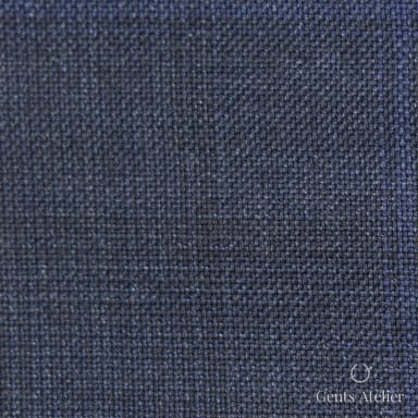 Костюм из Loro Piana TTL2427 — тёмно-синий с клеткой, 100% Шерсть