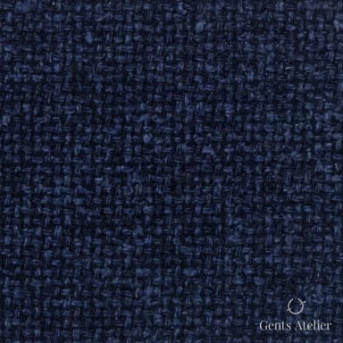 Костюмная ткань Marzoni 641 - 154 / 1300 — Синий, меланж, 65% шерсть, 35% шёлк