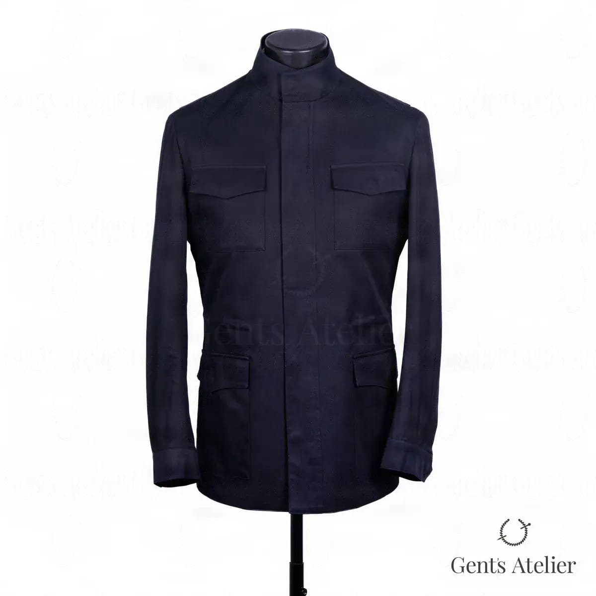 Синяя куртка M-65 — сшито на заказ в Gent’s Atelier