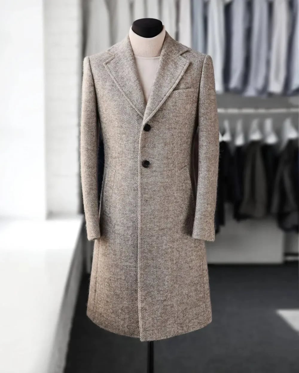 Для холодного сезона мы создали пальто из ткани Stylbiella