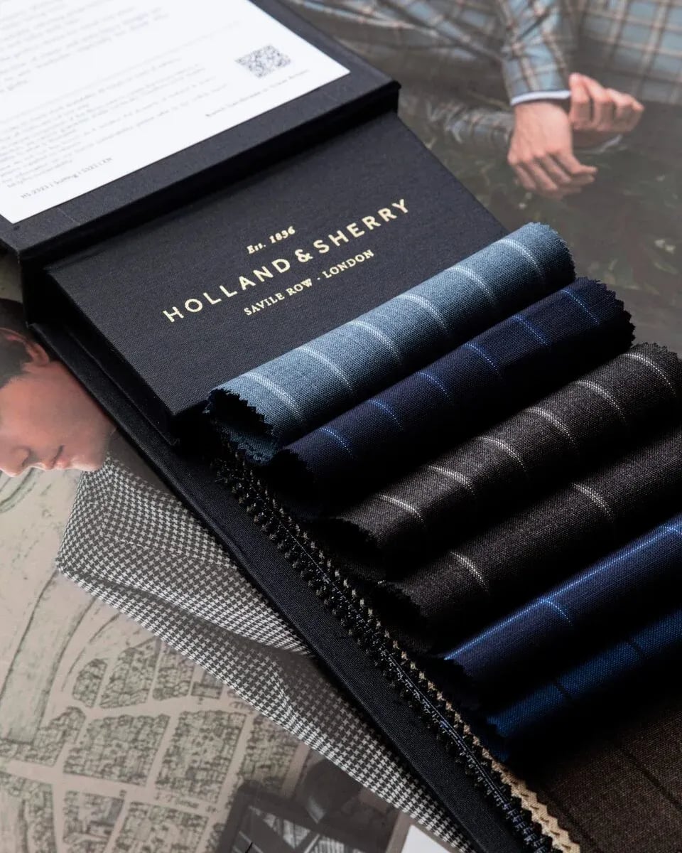 Holland & Sherry — британская классика на Savile Row