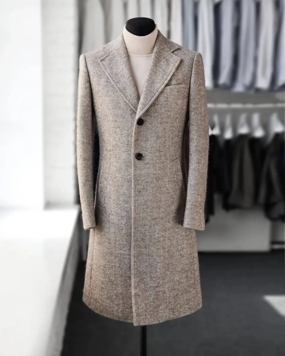 Пальто из ткани Stylbiella для холодного сезона