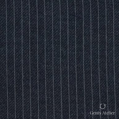 Костюм из Reda TTR2072 — тёмно-синий полоска, 100% Шерсть