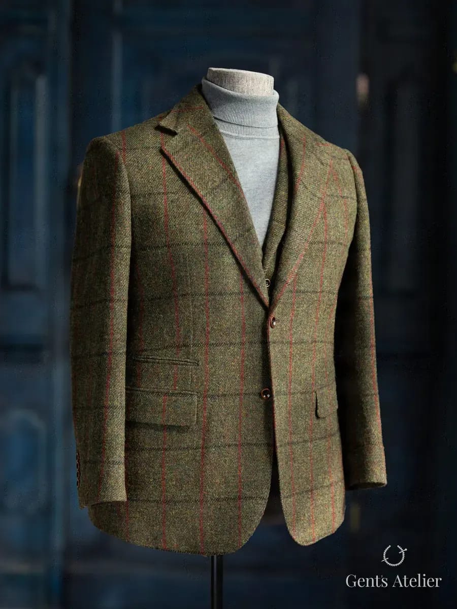 Работа Gent’s Atelier из ткани Harris Tweed
