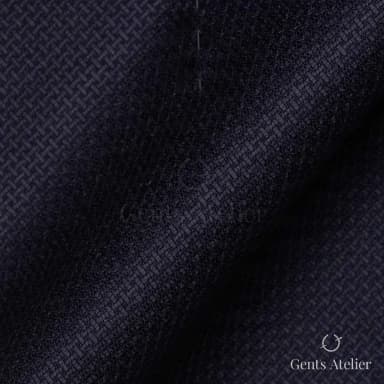 Драпировка ткани Huddersfield 252846-Navy-A крупным планом