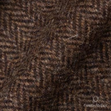 Драпировка ткани Harris Tweed LB000216 крупным планом