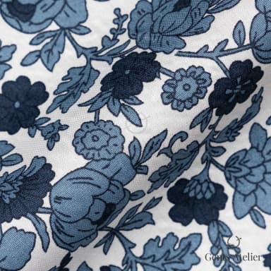 Драпировка ткани James Fabric 68235 001 крупным планом