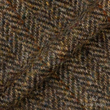 Драпировка ткани Harris Tweed LB000165 крупным планом