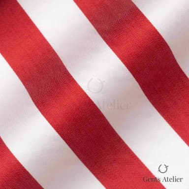 Драпировка ткани James Fabric SW8914RED крупным планом