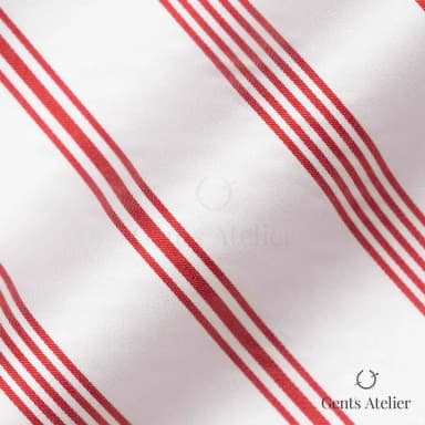 Драпировка ткани James Fabric SW8915RED крупным планом