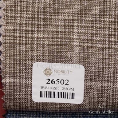Костюм из Nobility 26502 — табачно-коричневый, 45% Шерсть 45% Лён 10% Шёлк