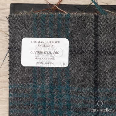 Драпировка ткани Thomas Clifford 632080 COL 160 крупным планом