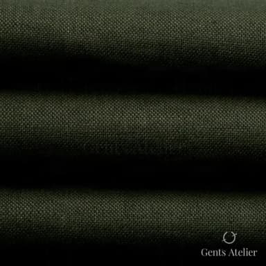 Сорочка из A&C 124169 — тёмно-зелёный, 70% хлопок