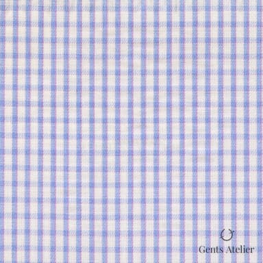 Сорочка из Geneva TSCL063 — Белый / Синий, 100% хлопок