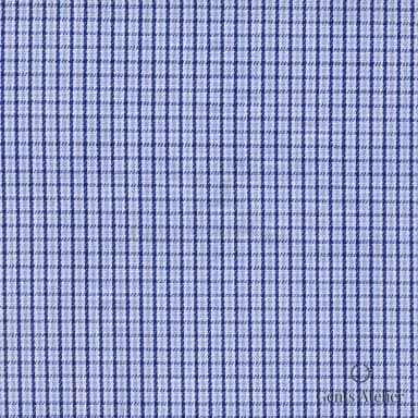 Сорочка из Geneva TSCL069 — Белый / Синий, 100% хлопок