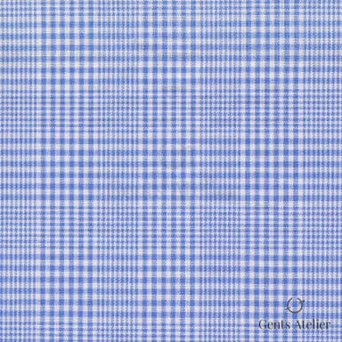 Сорочка из Geneva TSHL368 — Белый / Синий, 100% хлопок