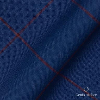 Драпировка ткани Holland & Sherry 2622002 крупным планом