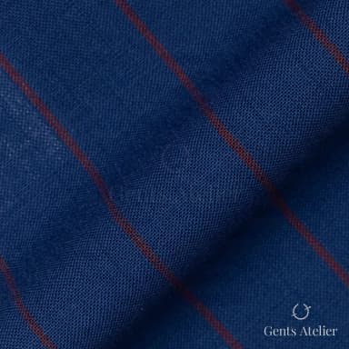 Драпировка ткани Holland & Sherry 2622003 крупным планом