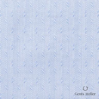 Сорочка из Iniziare TSHL1013 — Белый / Голубой, 50% бамбук, 50% полиэстер