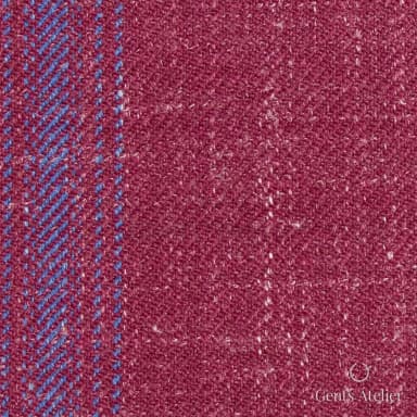 Костюм из Iniziare JX121 — бордовый, 78% Шерсть, 14% Лён, 5% Шёлк, 3% Эластан