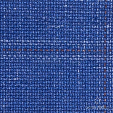 Костюм из Iniziare JX3169 — синий, 92% Шерсть, 5% Лён, 2% Шёлк, 1% Лиоцелл