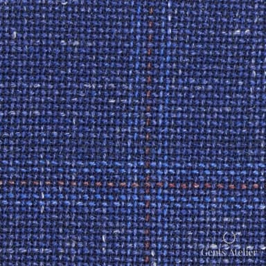 Костюм из Iniziare JX3170 — синий, 92% Шерсть, 5% Лён, 2% Шёлк, 1% Лиоцелл