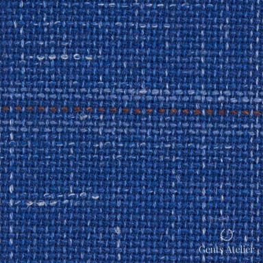 Костюм из Iniziare JX3169 — тёмно-синий меланж, 92% Шерсть, 5% Лён, 2% Шёлк, 1% Лиоцелл