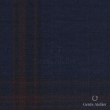 Костюм из Iniziare JX3742 — тёмно-синий, 50% Шерсть, 50% Полиэстер