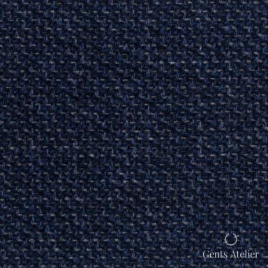 Костюмная ткань Marzoni 651 - 597 / 1500 — Синий, меланж, 90% шерсть, 10% кашемир