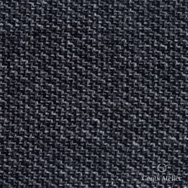 Костюмная ткань Marzoni 651 - 599 / 1500 — Антрацит, меланж, 90% шерсть, 10% кашемир