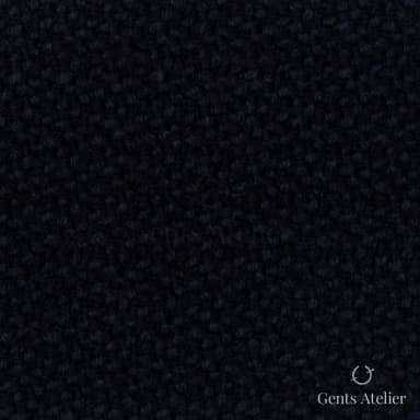 Костюмная ткань Marzoni 665 - 112 / 900 — Тёмно-синий, однотонная, 99% шерсть, 1% эластан