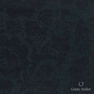 Костюмная ткань Marzoni 609 - 439 / 1000 — Зелёный, узор, 100% шерсть