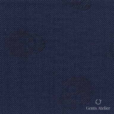 Костюмная ткань Marzoni 609 - 789 / 900 — Тёмно-синий, однотонная, 100% шерсть