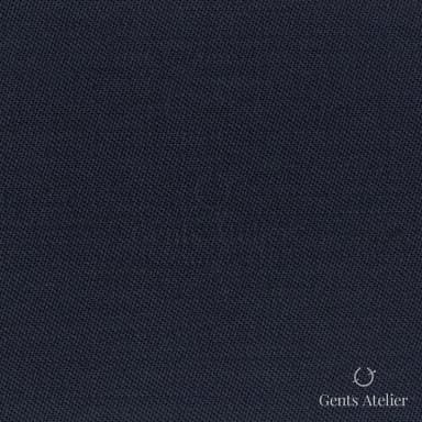 Костюмная ткань Marzoni 609 - 961 / 1200 — Тёмно-синий, однотонная, 100% шерсть