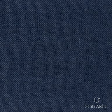 Костюмная ткань Marzoni 723 - 049 / 1200 — Тёмно-синий, однотонная, 100% шерсть
