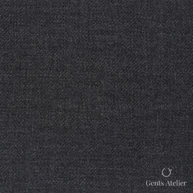 Костюмная ткань Marzoni 723 - 056 / 1200 — Антрацит, меланж, 100% шерсть