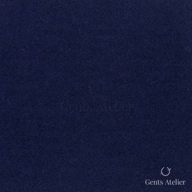 Костюмная ткань Marzoni 606 - 487 / 700 — Тёмно-синий, однотонная, 100% шерсть