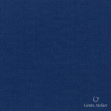 Костюмная ткань Marzoni 609 - 984 / 900 — Синий, однотонная, 100% шерсть