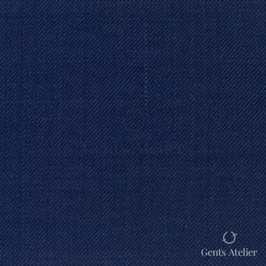 Костюмная ткань Marzoni 609 - 985 / 900 — Синий, однотонная, 100% шерсть