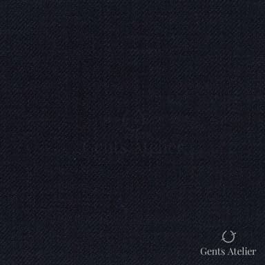 Костюмная ткань Marzoni 609 - 987 / 900 — Тёмно-синий, однотонная, 100% шерсть