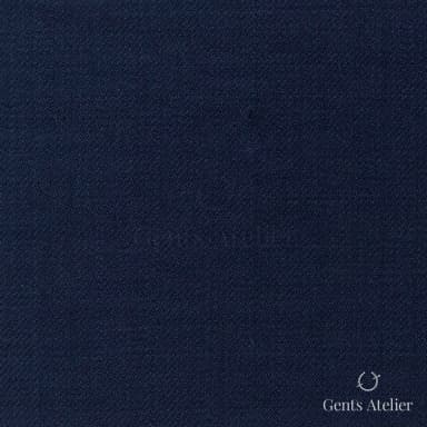 Костюмная ткань Marzoni 609 - 991 / 900 — Тёмно-синий, однотонная, 100% шерсть