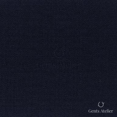 Костюмная ткань Marzoni 609 - 992 / 900 — Тёмно-синий, однотонная, 100% шерсть