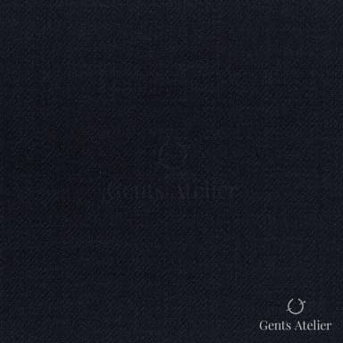 Костюмная ткань Marzoni 609 - 993 / 900 — Тёмно-синий, однотонная, 100% шерсть