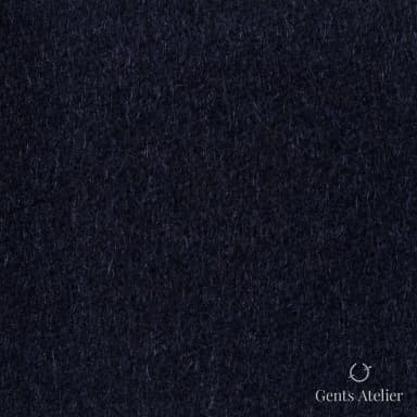 Костюмная ткань Marzoni 665 - 117 / 1600 — Тёмно-синий, однотонная, 90% шерсть, 10% кашемир