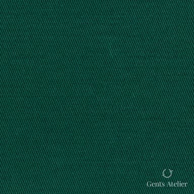 Костюмная ткань Marzoni 605 - 637 / 600 — Bottle Green, однотонная, 100% хлопок