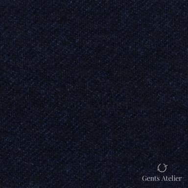 Костюмная ткань Marzoni 606 - 038 / 700 — Тёмно-синий, однотонная, 100% шерсть