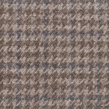 Костюмная ткань Marzoni 651 - 660 / 1200 — Light Brown, гусиная лапка, 90% шерсть, 10% кашемир